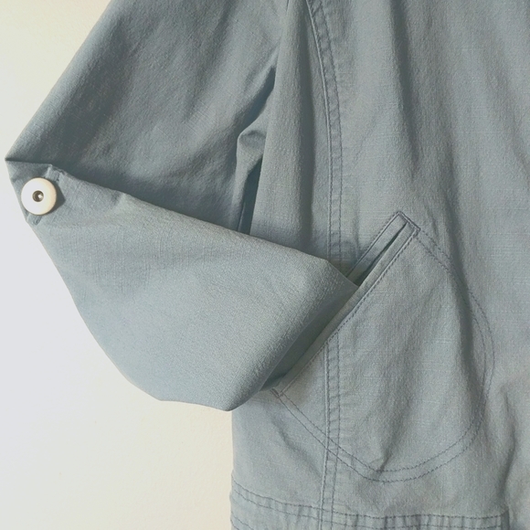 French Dressing Jeans Spring Jacket Stretch Denim L - Picture 2 of 6